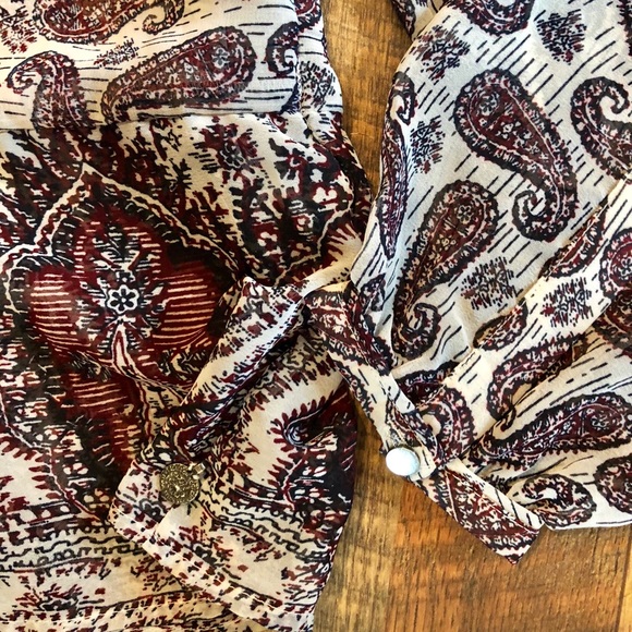 SCOTCH & SODA Maison Scotch Wanderlust Boho Blouse - Picture 4 of 7